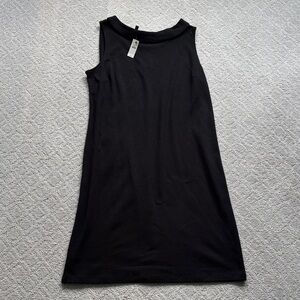 Talbots Ottoman Black Dress